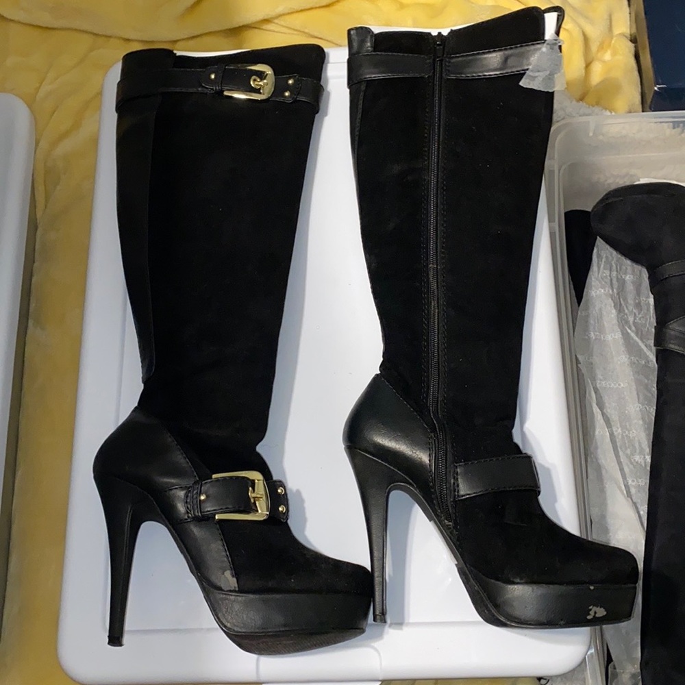 Knee high boots